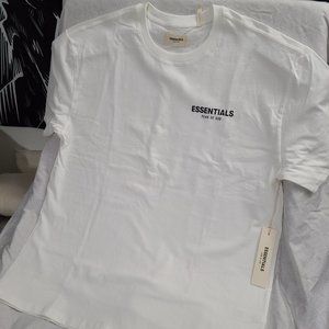 Essentials White Medium T-shirt